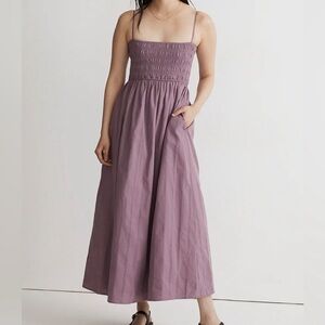 Madewell Theo Midi Dress - Size XS